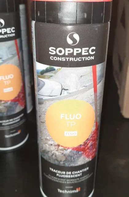 SOPPEC Baustellenmarkierspray FLUO TP, 500 ml Spraydose