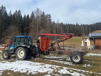 Holzanhänger Eigenbau
