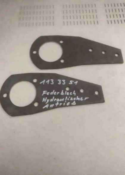 Federblech Stockey und Schmitz