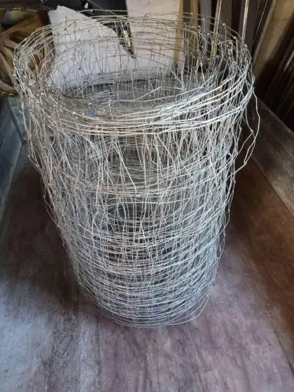 Wildzaun, Knotengeflecht Zaun