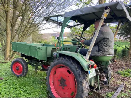Traktor Fendt GT 220 Bj. 1960 mit viel Zubehör