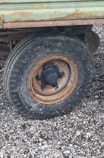 Anhängerreifen 7.50x16 inkl. Felgen, 6 Loch