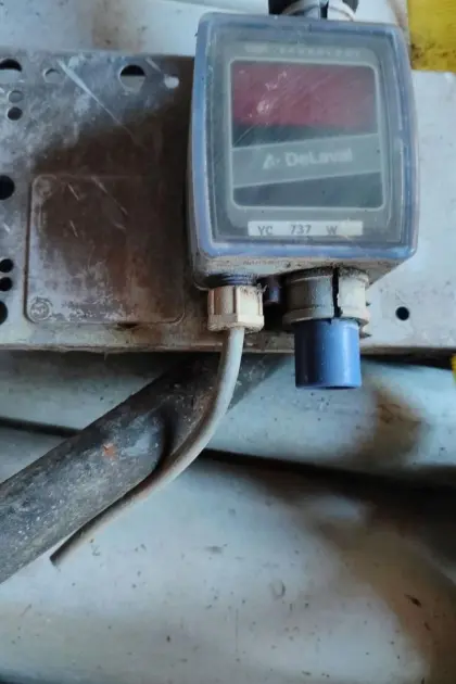 Delaval Alfa Laval Milchmengenmessung FI5 Melkstand