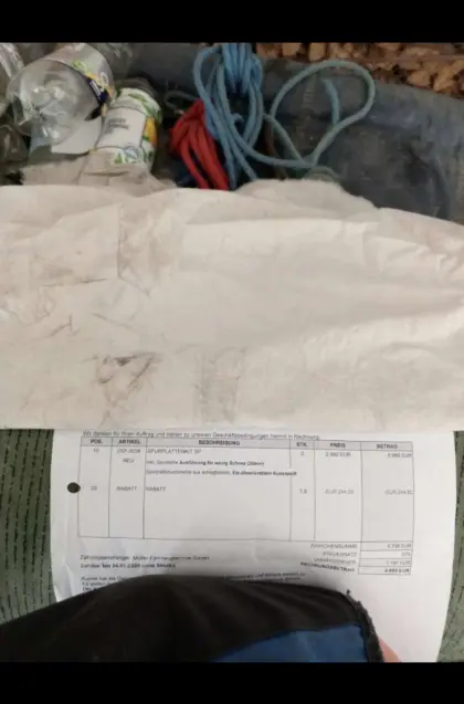 Spurgerät für Langlaufloipe