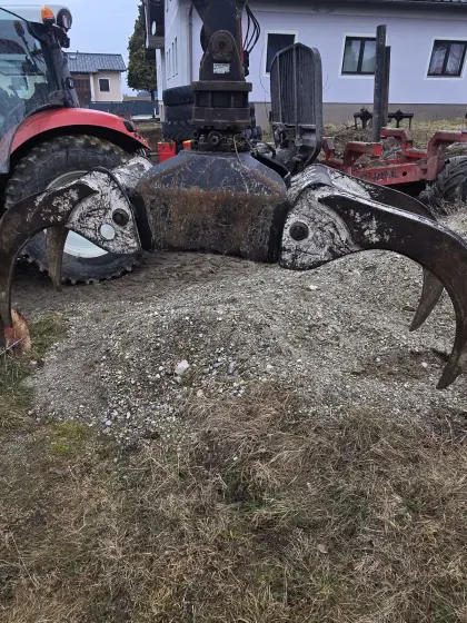 Reisigzange 4-Finger-Greifer