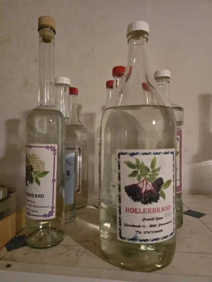 Schnäpse von meinem verstorbenen Vater