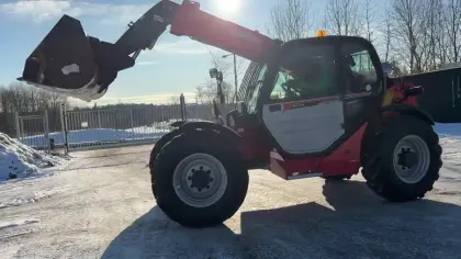 2021 Teleskoplader Manitou MT 733 mit Schaufel und Gabel