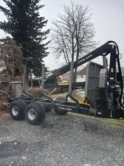 Rückewagen Palms 12t Druckluftbremse