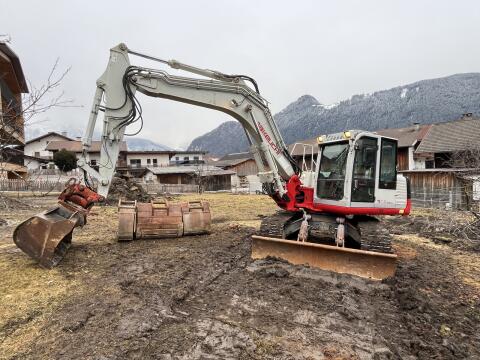 Takeuchi TB1140 Bagger Powertilt Zentralschmierung Vollausst