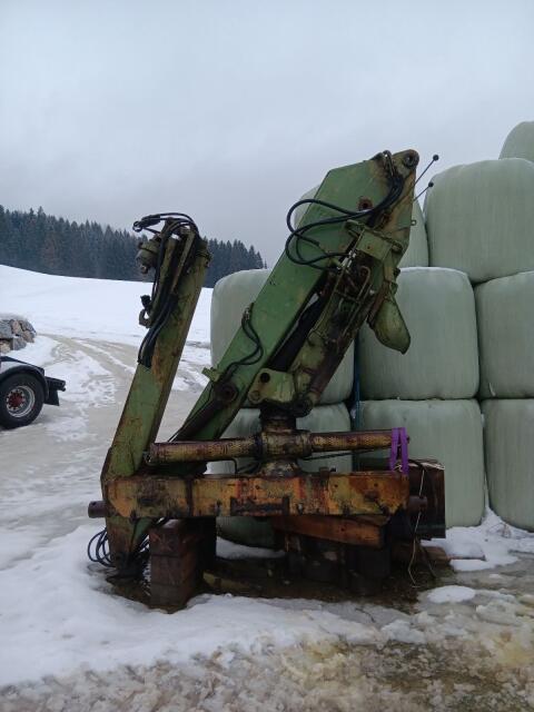 Holzkran Forstkran Kran