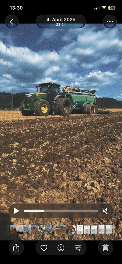 Samson Güllefass inkl. Grubber