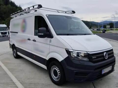 Dachträger für VW Crafter L3H3 Rhino KammRack Aluminium