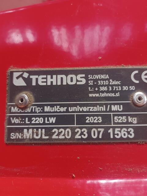 Tehnos Mulcher neu L 220 LW