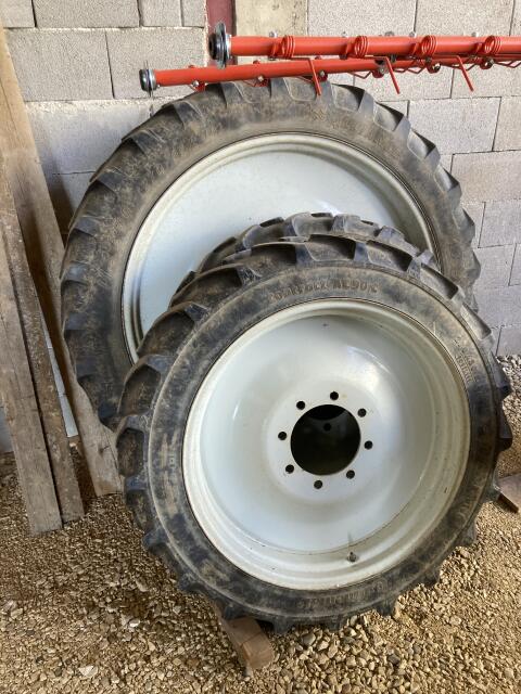 Steyr 9095 MT, Kulturreifen, Felgen 270/80 R32, 270/95 R46 MT