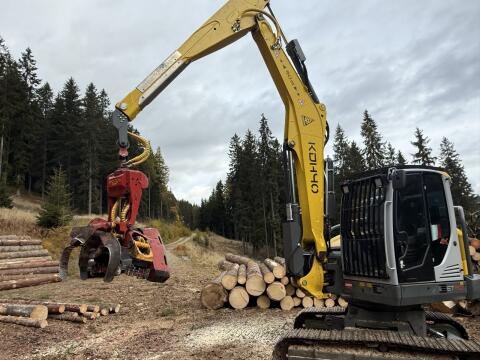 Prozessorbagger KDH-40