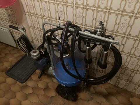 Fahrbare Melkmaschine
