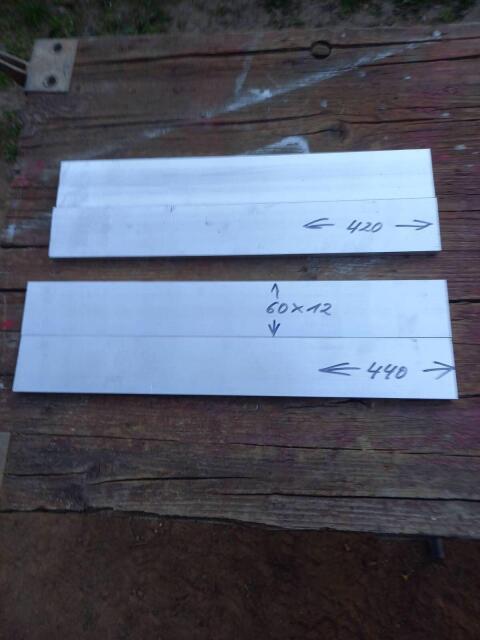 4 Alu Flach 60x12