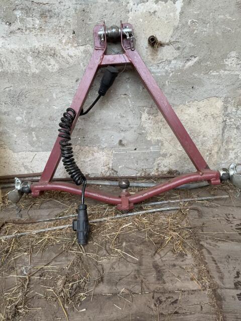 Anhängevorrichtung für Ackerschiene mit Kugel KAT2