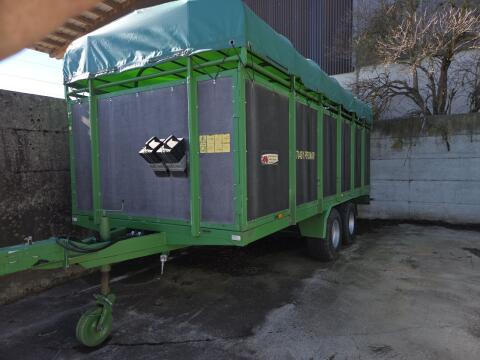Viehanhänger Tandem mit Druckluftbremse