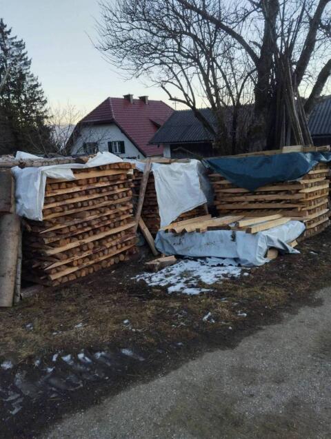 Lärchenstempel Zaunstipfel