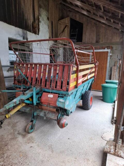 Ladewagen Steyr Hamster 801