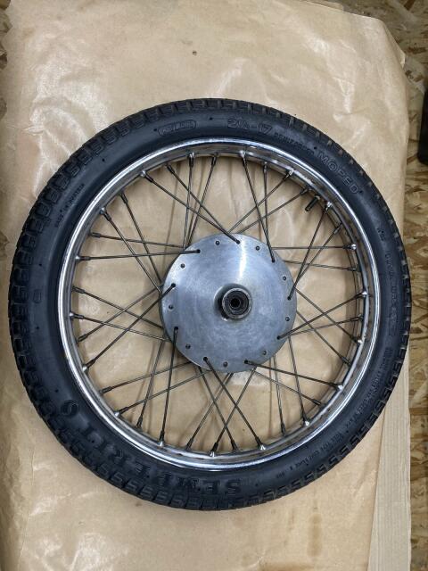 Puch M 50 Felge - Vordere Felge - 17 Zoll Original Puch