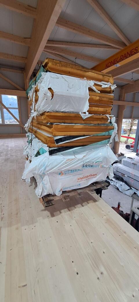 Aufdachdämmung PUR silent 150 mm