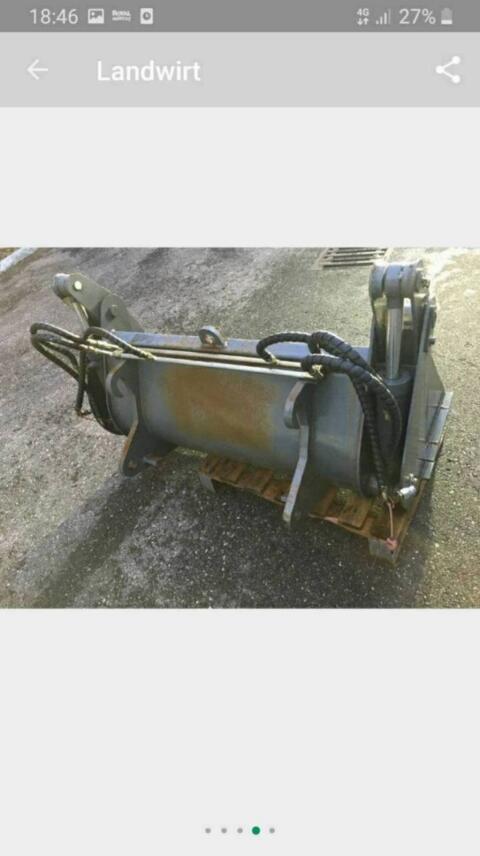 Schaufel 4/1 mit Weidemann-Aufnahme