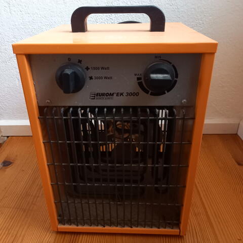 Heizstrahler regulierbar