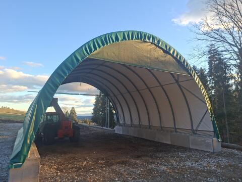 Shelterall Rundbogenhalle 10 m, 12 m, 15 m Spannweite