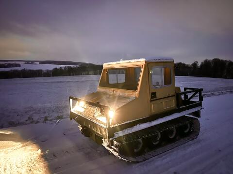 Bombardier Bombi 100, Pistenbully, Raupe, Pistenraupe