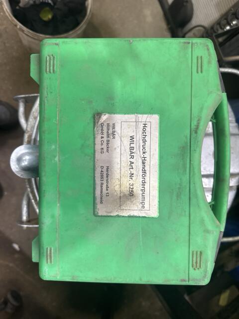 Hochdruck-Handförderpumpe Wilbär 3250