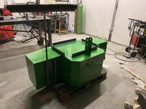 Frontgewicht 1.400 kg - 1.700 kg