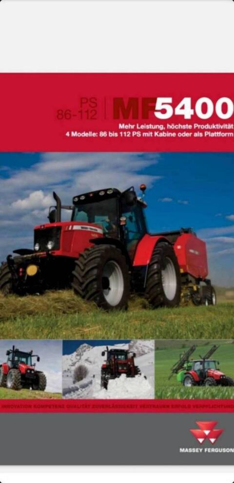 Suche Massey Ferguson 5400 Serie