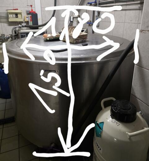 Milchtank Alfa Laval