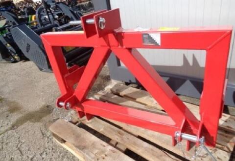 3-Punkt-Adapter Heckhydraulik auf Euroaufnahme, Traktor