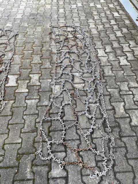 Schneeketten Forstketten für Rückewagen 500/55R17