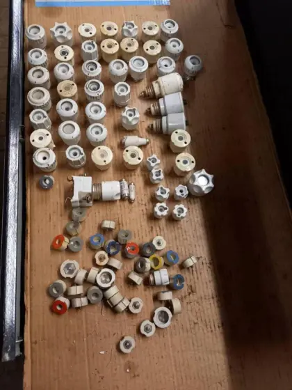 Nostalgie Sicherungskasten Teile