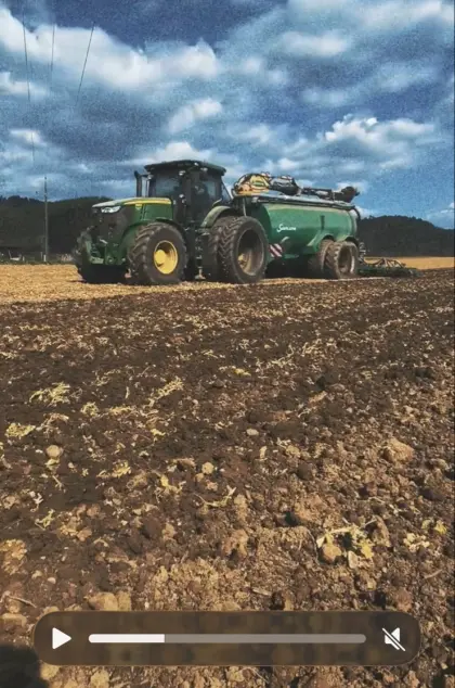 Samson Güllefass inkl. Grubber