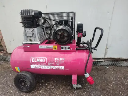 ELMAG Meister 600 Profi Kompressor Luftdruck