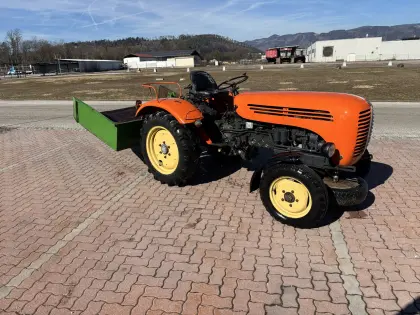 Steyr T188 N, Motor aufbereitet inkl. hydr. Mulde