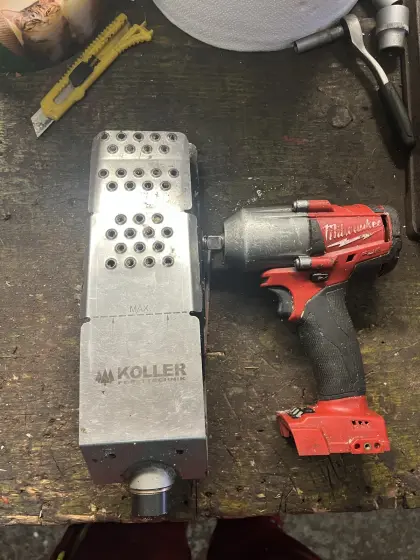 Koller Fällkeil mit Schlagschrauber KFS20
