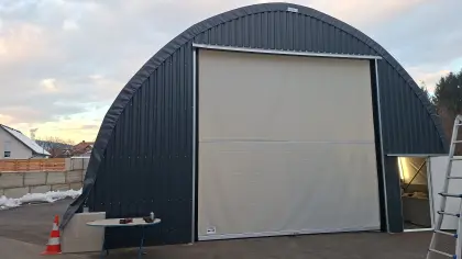 Shelterall Rundbogenhalle 10 m, 12 m, 15 m Spannweite