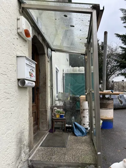 Vordach Wintergarten