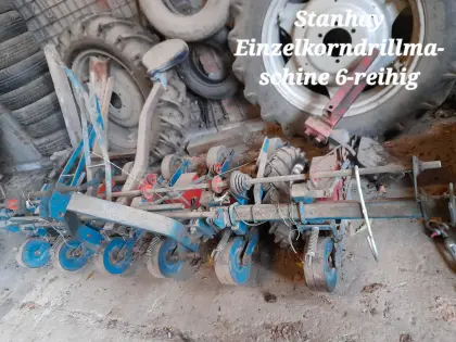 Einzelkorndrillmaschine, 6-reihig, Stanhay