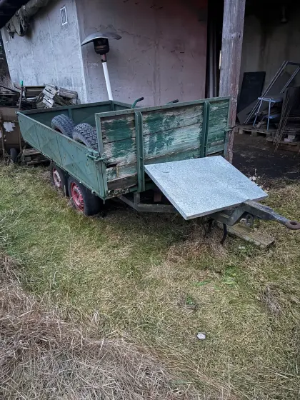 Anhänger druckluftgebremst