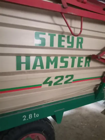 Ladewagen Steyr Hamster 422