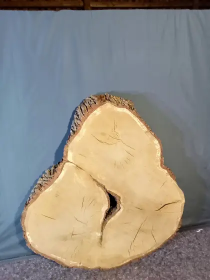 Jumbo Eichenplatte Tisch