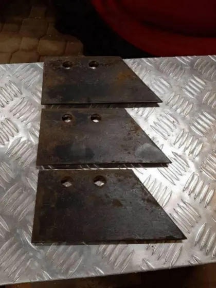 Vorschäler Schare Pflug