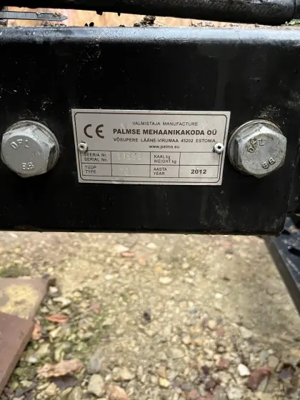 Rückewagen Palms 470